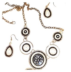Necklace and Earrings